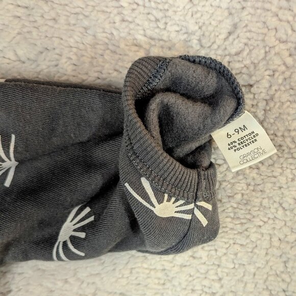 Infant Boy's 6-9 Month Grayson Collective Fleece One-Piece Fleece Hooded Romper - Picture 3 of 4